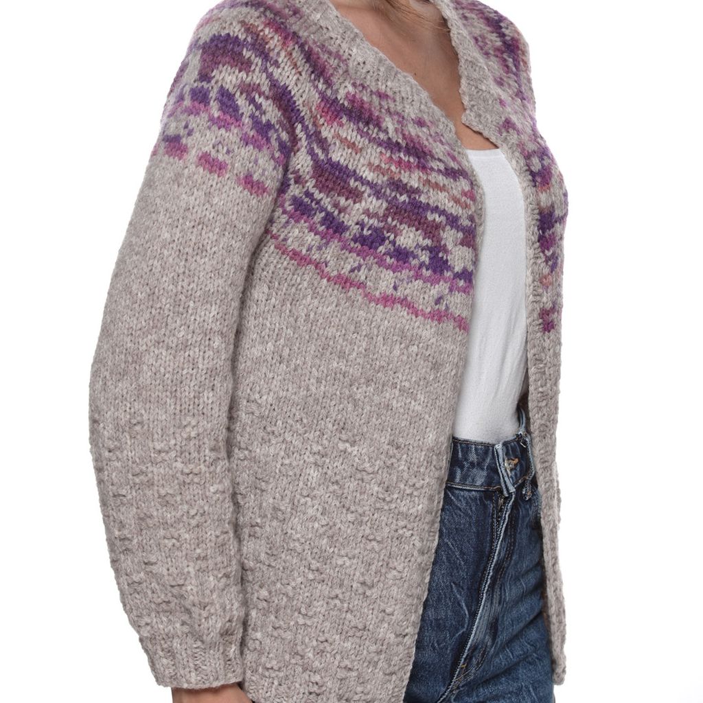 2022SS 「TIM LEHI／KNIT JACQUARD CARDIGAN」