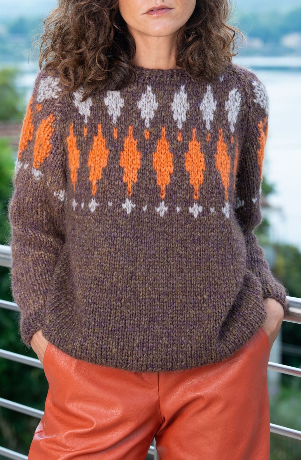 Maglioncino Jacquard