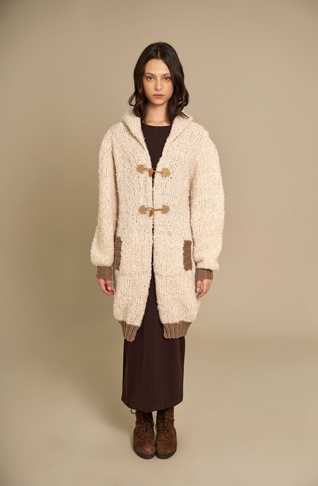 TEDDY B AND PLUME MONTGOMERY COAT