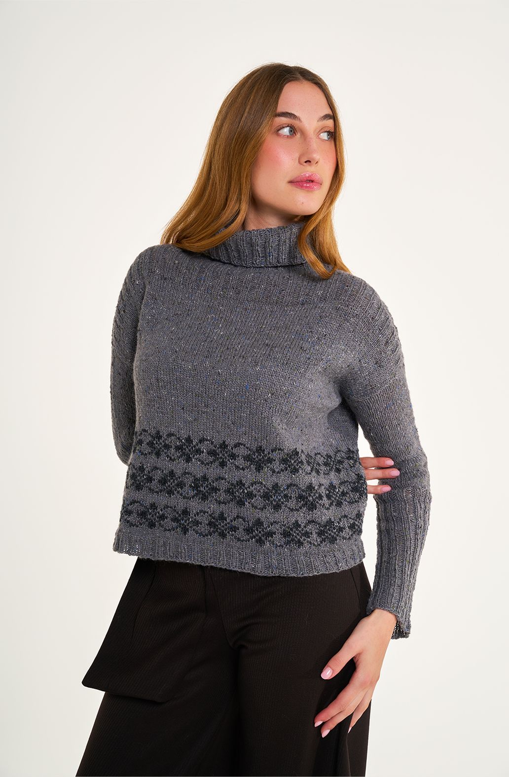 MAGLIA GRECHE TWEED