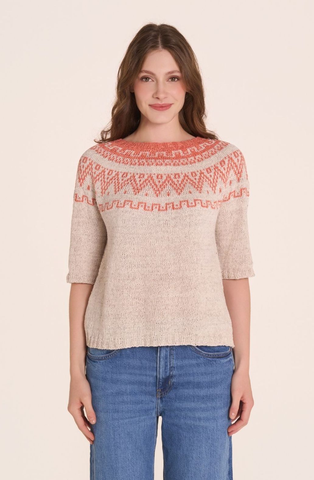 MAGLIA LINILK JACQUARD